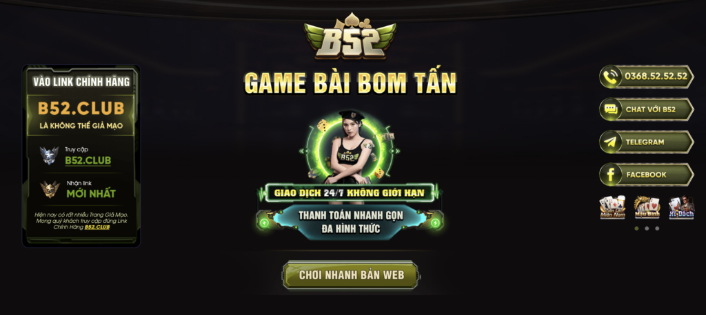 B52Club 🎖️【B52 Club】cung cấp các thể loại game cá cược đa dạng